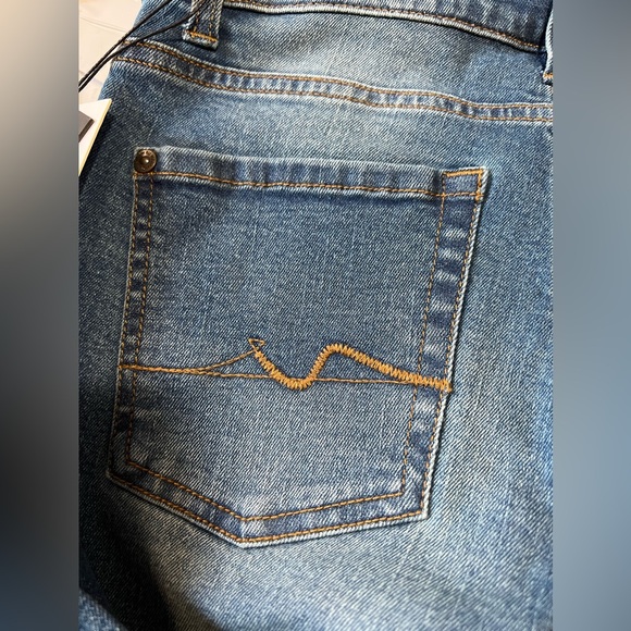 7 For All Mankind Stretch Denim Jeans NWT - Picture 4 of 7